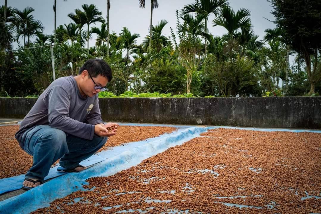 Hongpeng Coffee Station Homestay Meishan Bagian luar foto